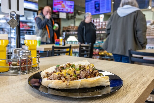 South Bound Brook’s Joe’s Meat Market is known for its iconic Philly cheesesteak hoagie.