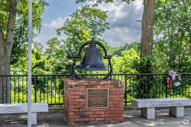The Village Bell is dedicated to all veterans in Barnesville.