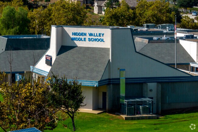 The architectural design of the Hidden Valley Middle School in Escondido is outstanding.
