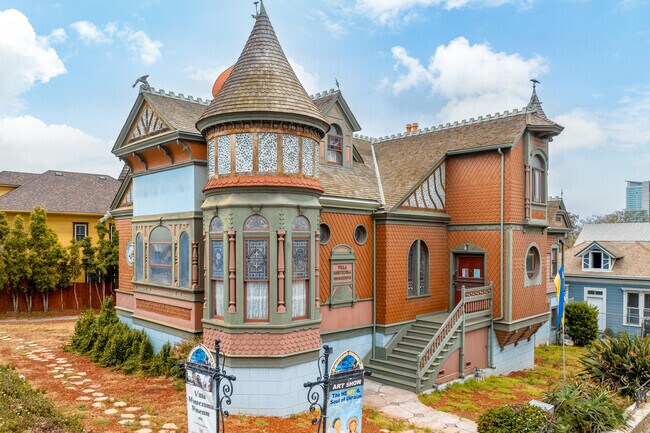Build for world renowned artist Jesse Shepard in 1887, the Villa Montezuma House is iconic.