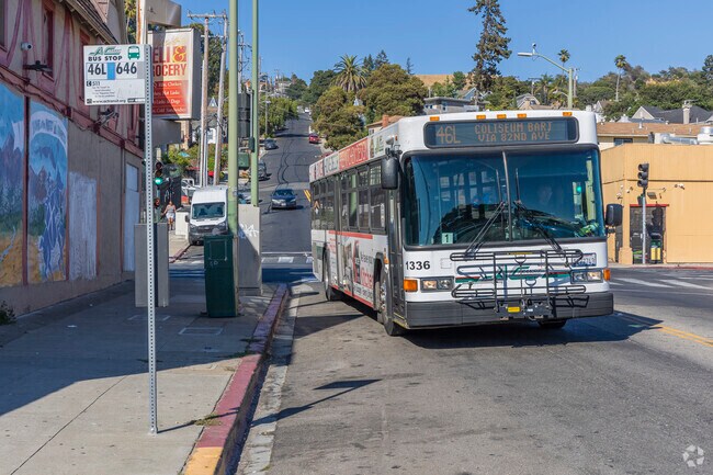 Oak Knoll is served by AC Transit bus lines.