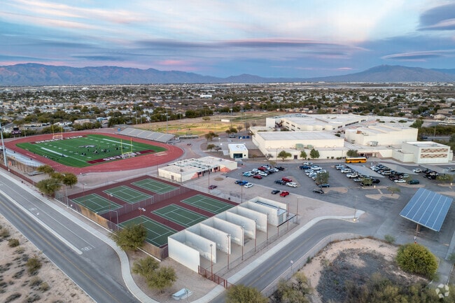 Desert view is one of the three high schools in the Sunnyside school district