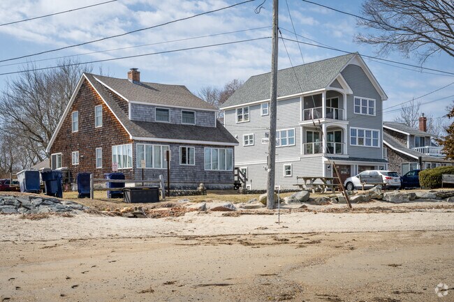 Experience the charm of Cape Cod and contemporary colonial homes with stunning oceanfront views in Cold Spring Beach, RI.