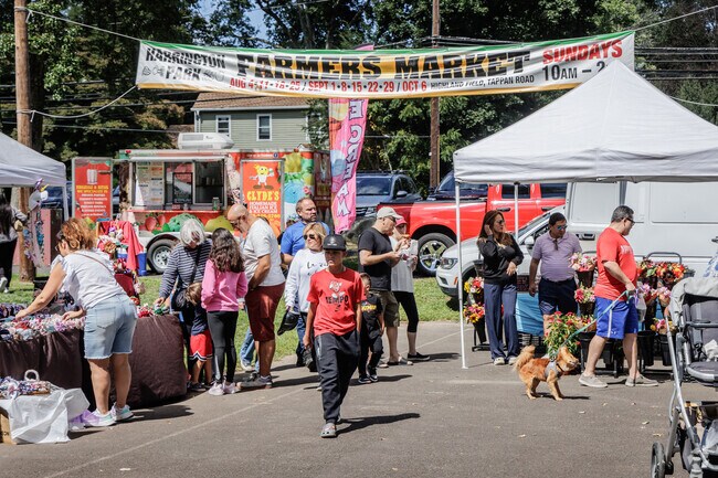 Harrington Park Farmers Market is every Sunday from August until October.