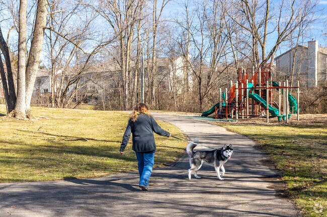 Northgate Park has walking paths throughout the community.