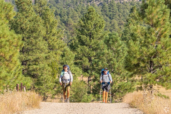 Hiking in the mountains north of Southside is just minutes away.