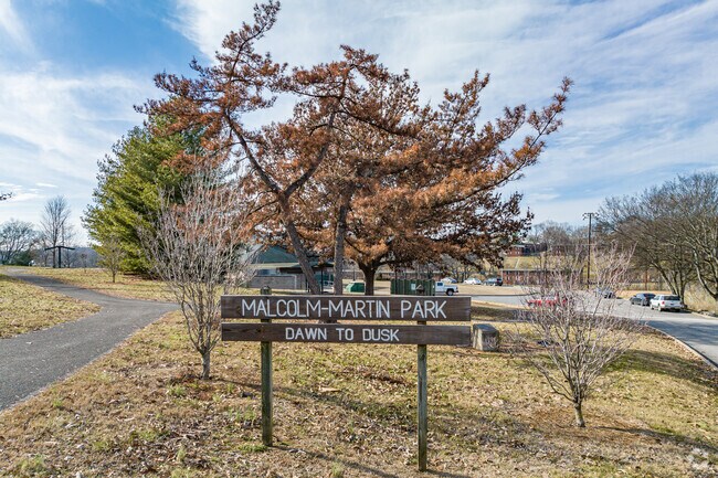 Malcolm Martin Park is a spot for relaxing on a nice day in Mechanicsville.