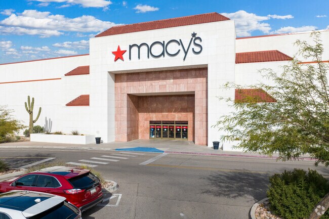 Macy's, H & M, Gap, REI and other retailers can be found at Tucson Mall