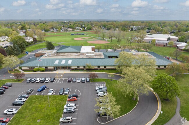 Olde Sawmill Elementary houses grades PK-5 with a student-teacher ratio of 17 to 1.