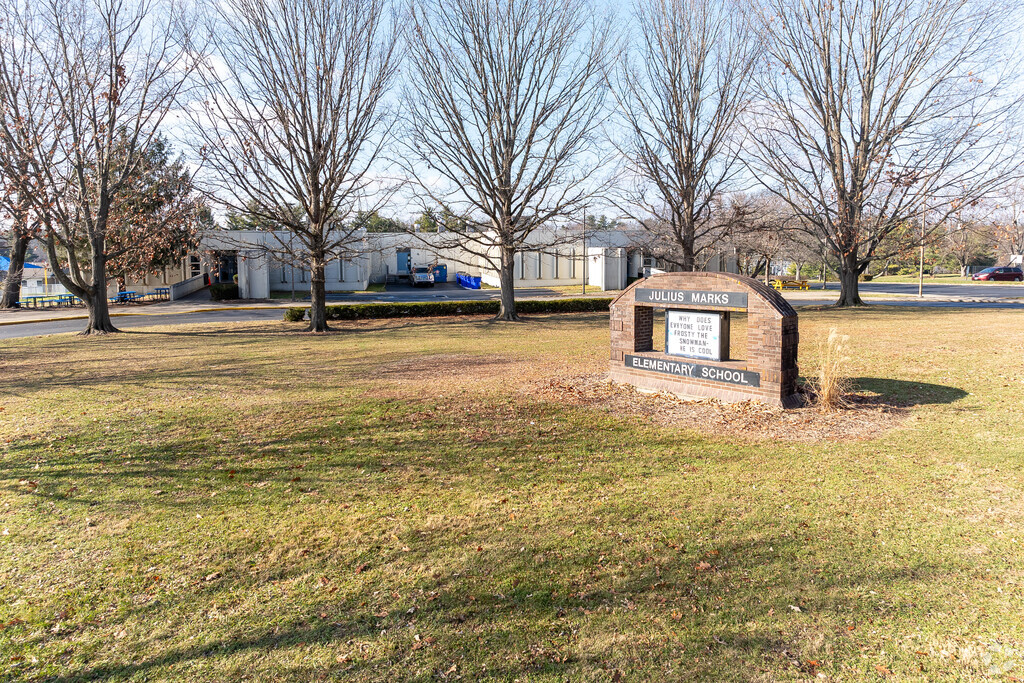 The student population of Julius Marks Elementary School is 481 and the school serves PK-5.