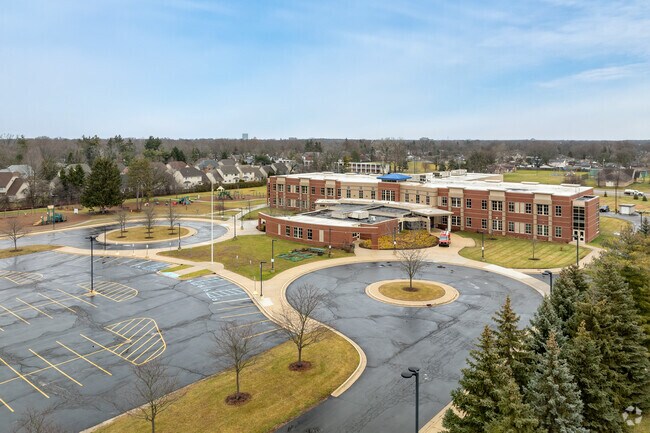Greenfield Elementary School has a large modern campus.