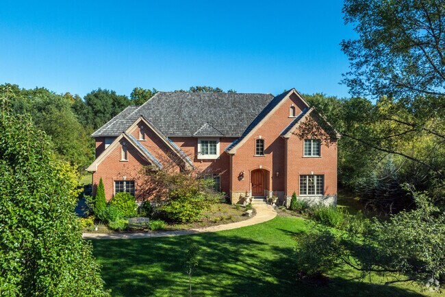 Timberlake features a number of newer homes with brick or stone designs.