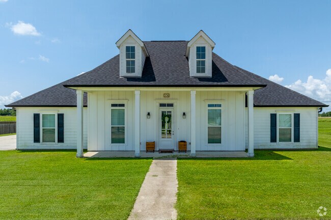 Newer homes are being built in subdivisions around Bayou Gauche.