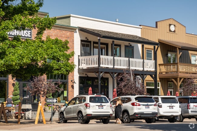Downtown Hidden Springs in Outer Northeast Boise has an old-time feel.