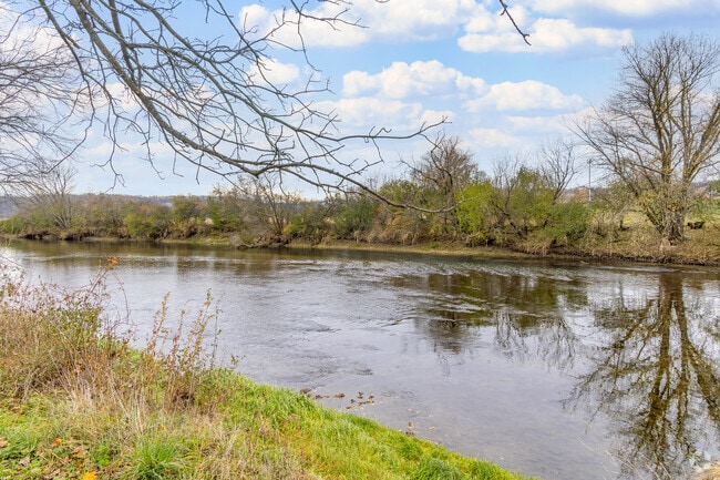 Upper Iowa River winds through Decorah’s scenic Driftless landscape.