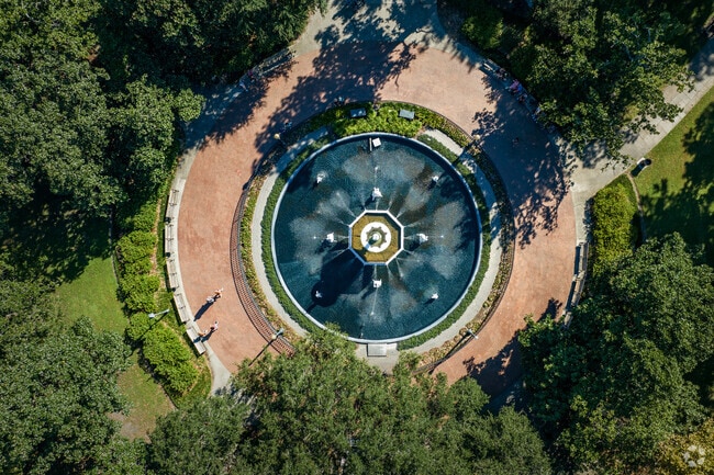 The Forsyth Park Fountain is a centerpiece in Savannah.
