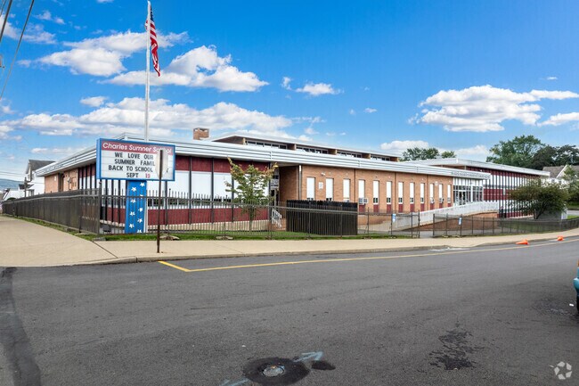 Charles Sumner Elementary School serves many communities in Scranton.
