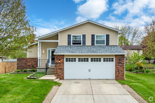 Most homes in Mill Run have attached two-car garages.