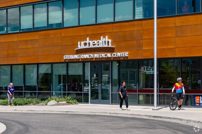 A UCHealth Urgent Care is conveniently located at the Sterling Center in Sterling Ranch.