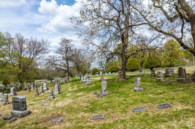Mount Washington Cemetery is a prominent feature in the Mt Washington Neighborhood.