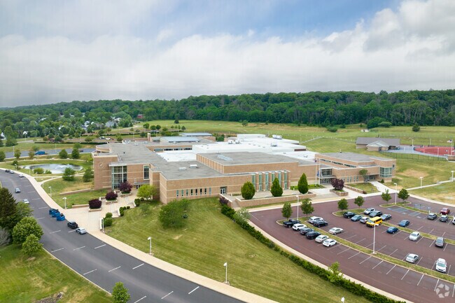 Pennridge High School serves over 2,100 students and is rated B+ by Niche.