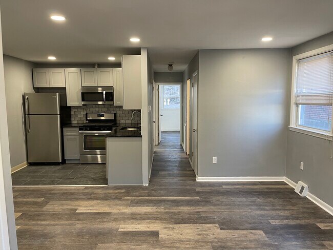 Kitchen & Living room & Dinning Room