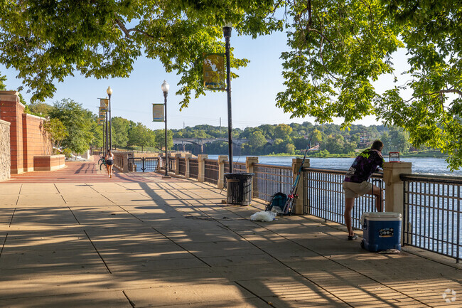 You can fish or run along the Chattahoochee riverwalk just a few miles away from Wynns Hill.