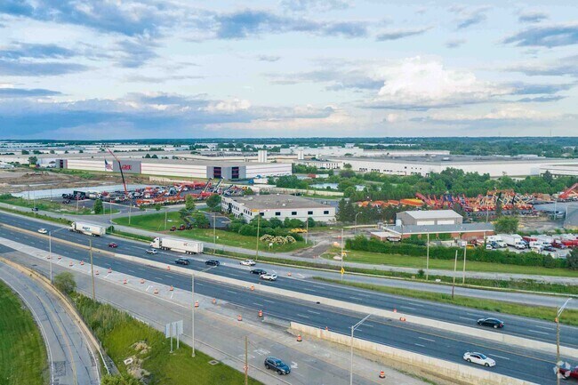 Many people use the I-55 expressway to travel from Lewis University to Chicago.