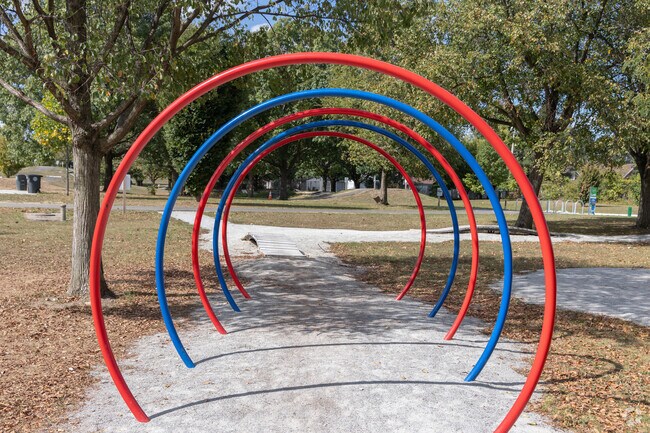 Dayton Bike Yard near University Park offers biking trails.