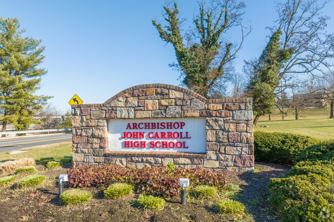 Archbishop John Carroll High School serves 806 students.