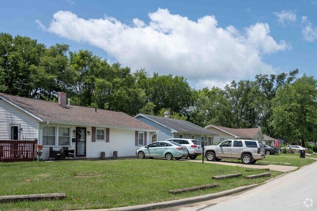 Charming ranch style homes can be found throughout the Garden Hills area.