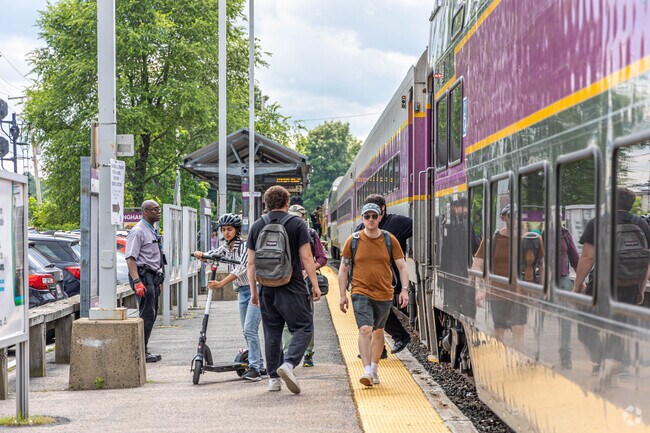 Saxonville offers the Framingham Commuter Train Station with easy access into Boston.