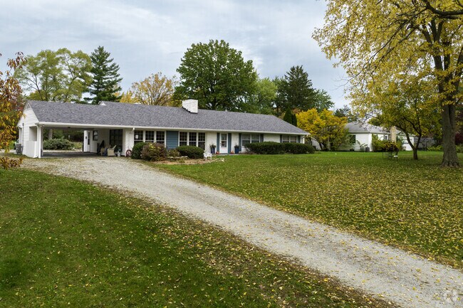 In the heart of Westwood, a ranch-style home graces the landscape