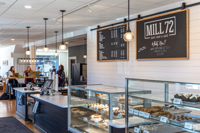 Mill 72 Cafe has several baked goods, making it a perfect breakfast stop in Manheim.