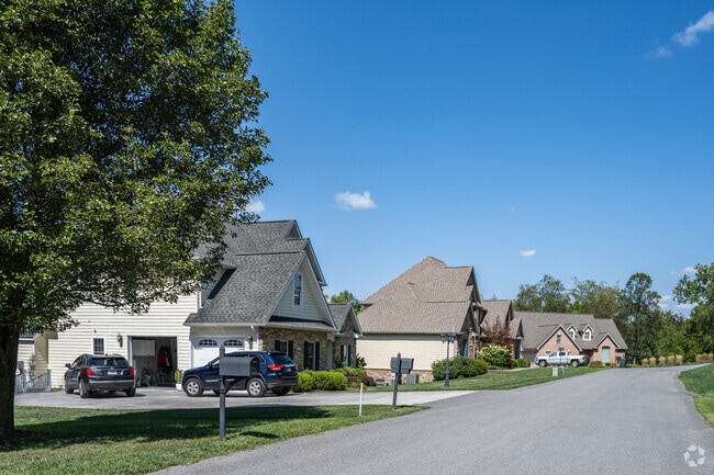 Newly constructed homes are lining the streets as Cheat Lake continues to grow.