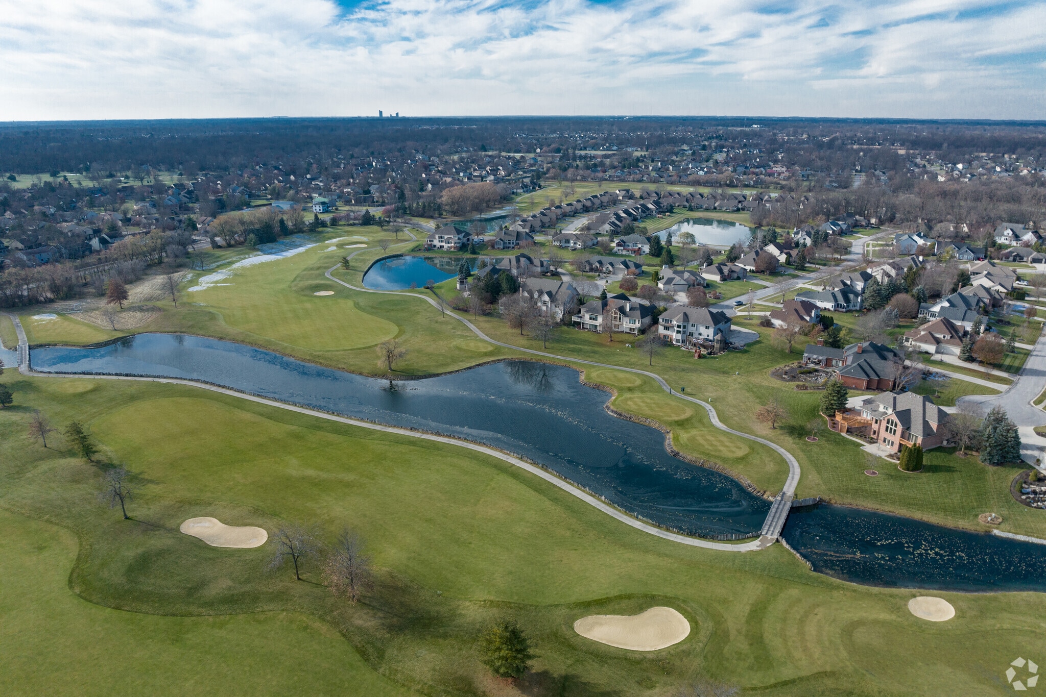 The Cherry Hill Golf Club is connected to the Cherry Hill development in Northeast Ft. Wayne.