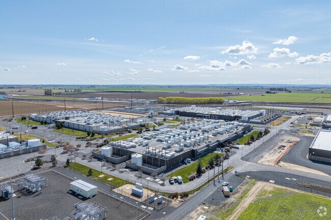 Quincy has several data centers that sit just outside of the town itself.