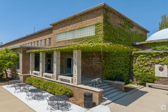 Eliel Saarinen designed the Cranbrook Institute of Science in Bloomfield Hills.