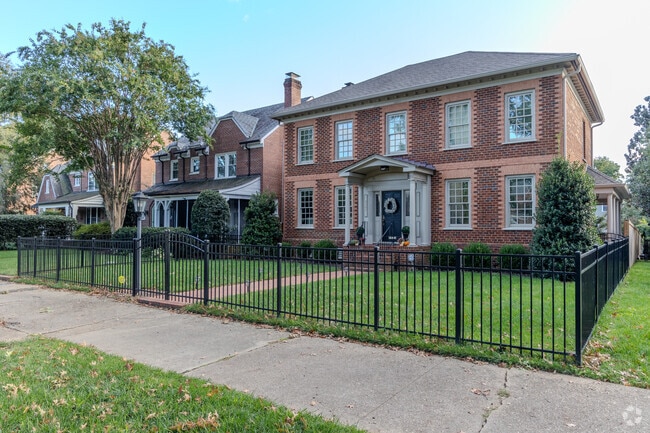 Beautiful brick homes to look at while you take your morning jog in Willow Lawn.