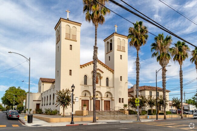 Sacred Heart of Jesus Parish is the landmark in Washington-Guadalupe.