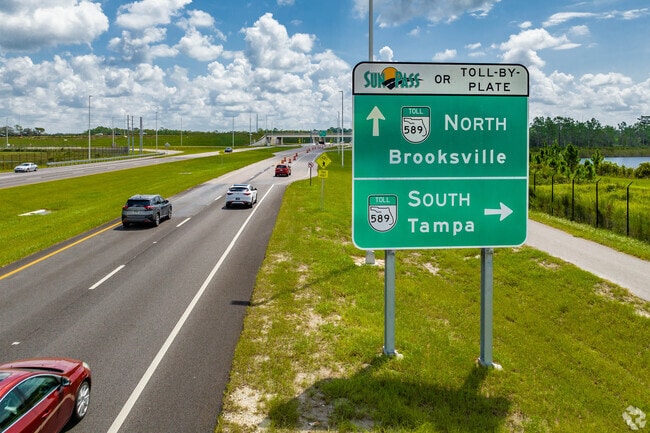 The Suncoast Pkwy has helped the growth of Spring Hill.