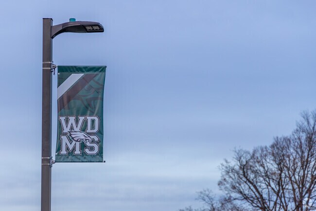 Like the high school, West Deptford Middle School mascot is an eagle.