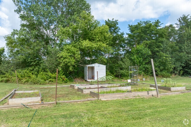 Students can work on their horticulture skills at Byhalia Elementary.