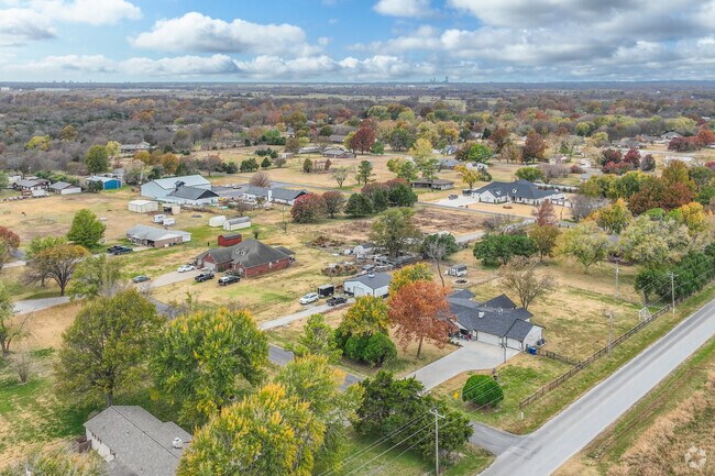 The homes of Raceway sit on multi-acre lots surrounded by mature trees.