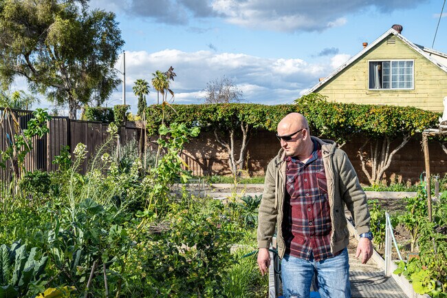 The community garden in Frontier Park lets Norwalk residents grow food for the community.