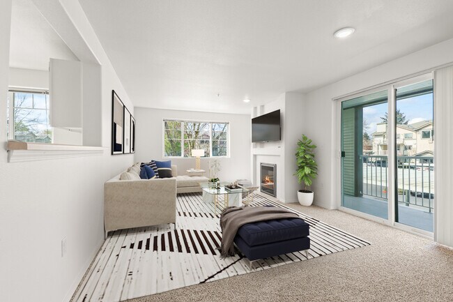 3BR, 2BA - 1181SF - Living Room