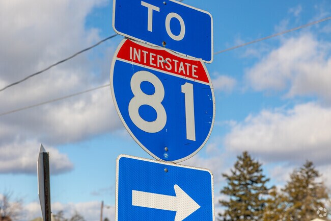 Interstate 81 runs through Chambersburg and offers easy access for commuters.