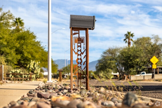You’ll likely see many unique and fun mailboxes when walking around Broadway Northeast.