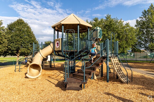 Kids like the playground at Tripp Park in the Tripp's Park neighborhood.