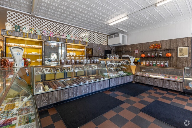 Bob Christie has run his candy shop on Glendale Avenue for 51 years in Beverly.